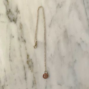 Tiffany’s silver necklace